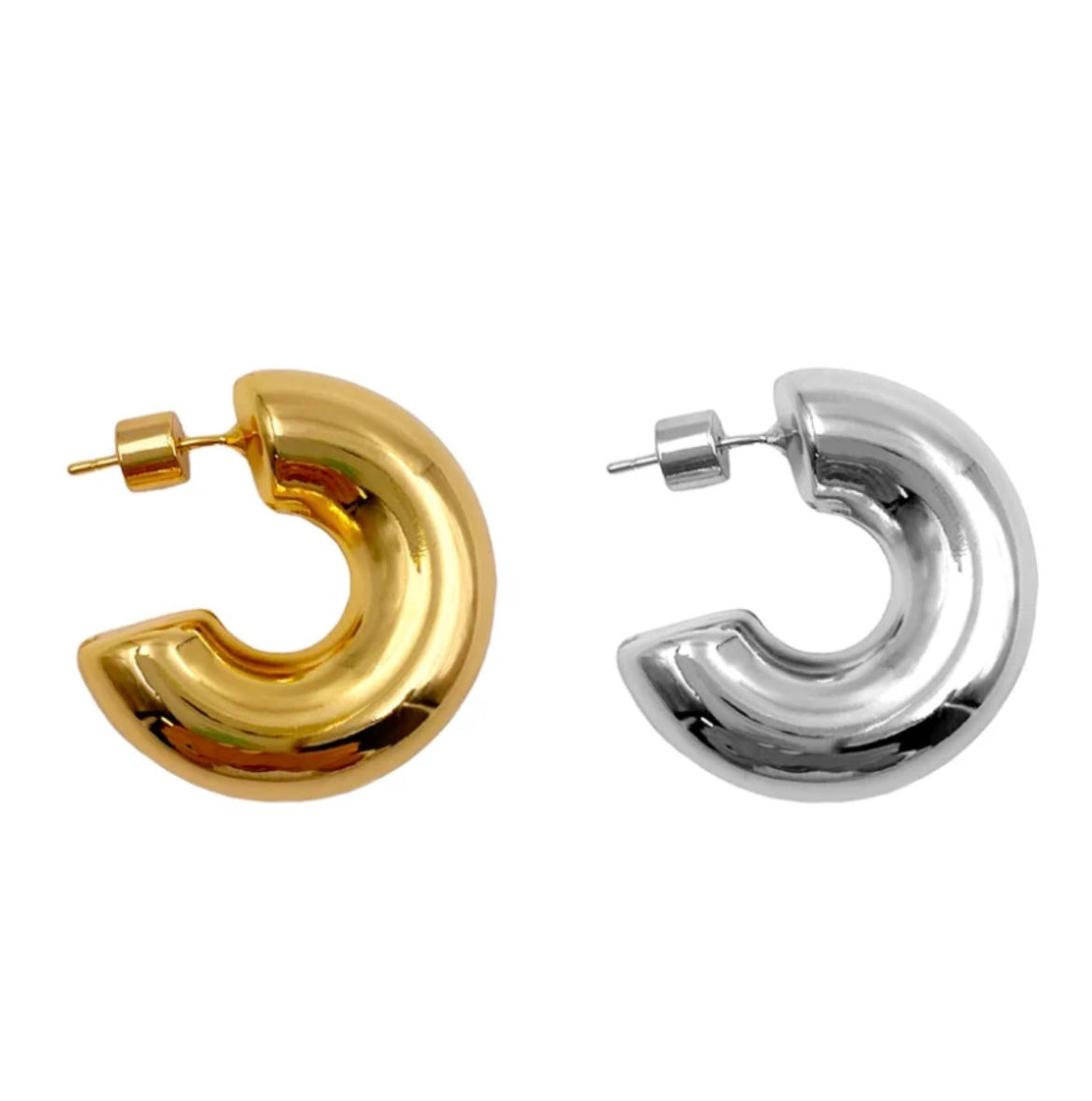 Classic Chunky Hoops