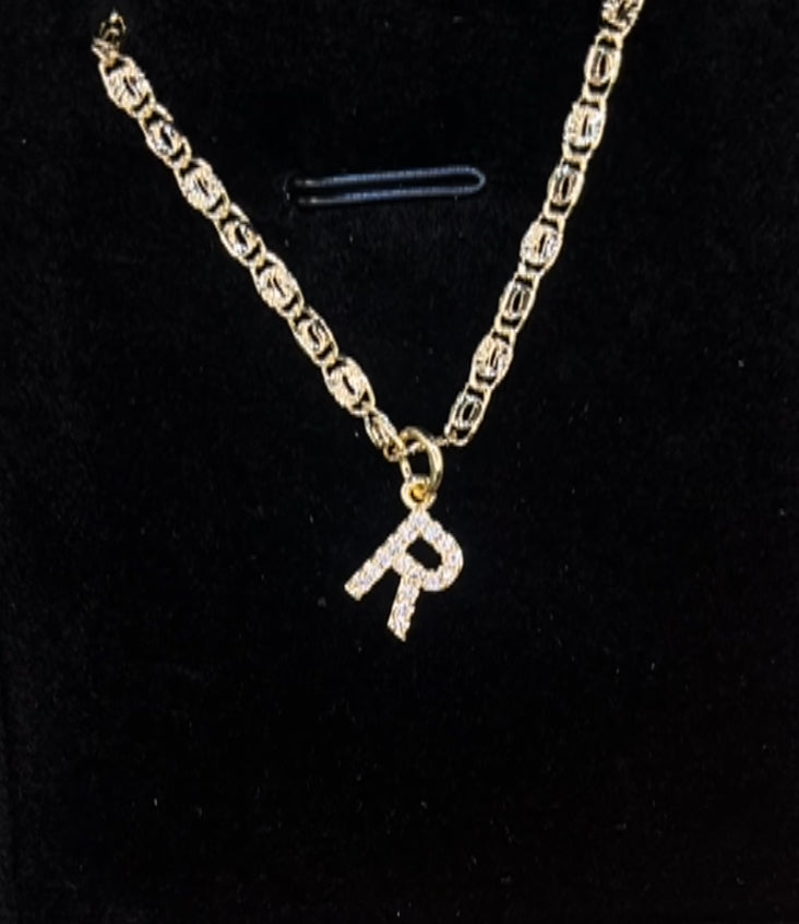 Dainty Initial Necklace