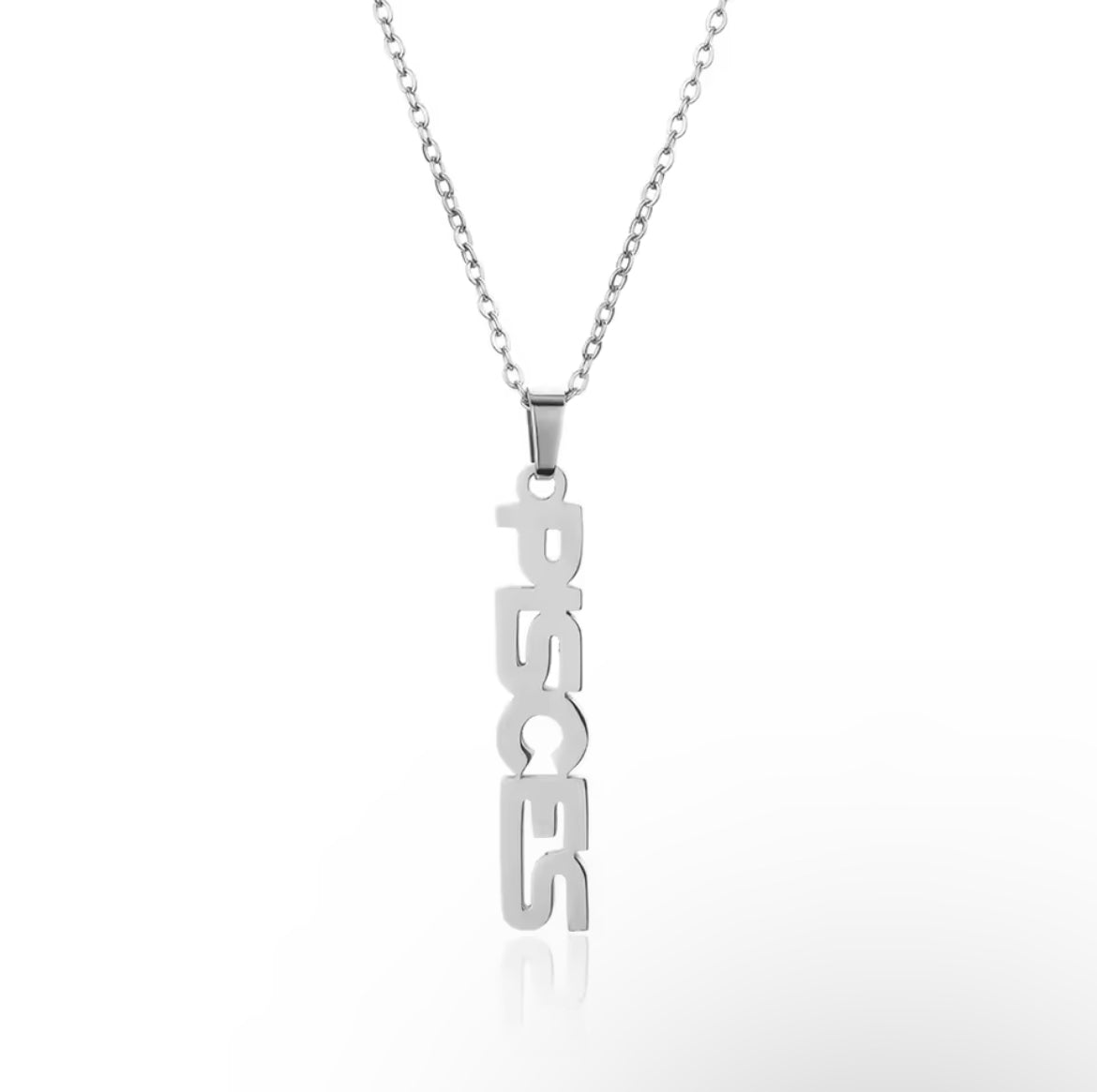 Vertical Zodiac Necklace
