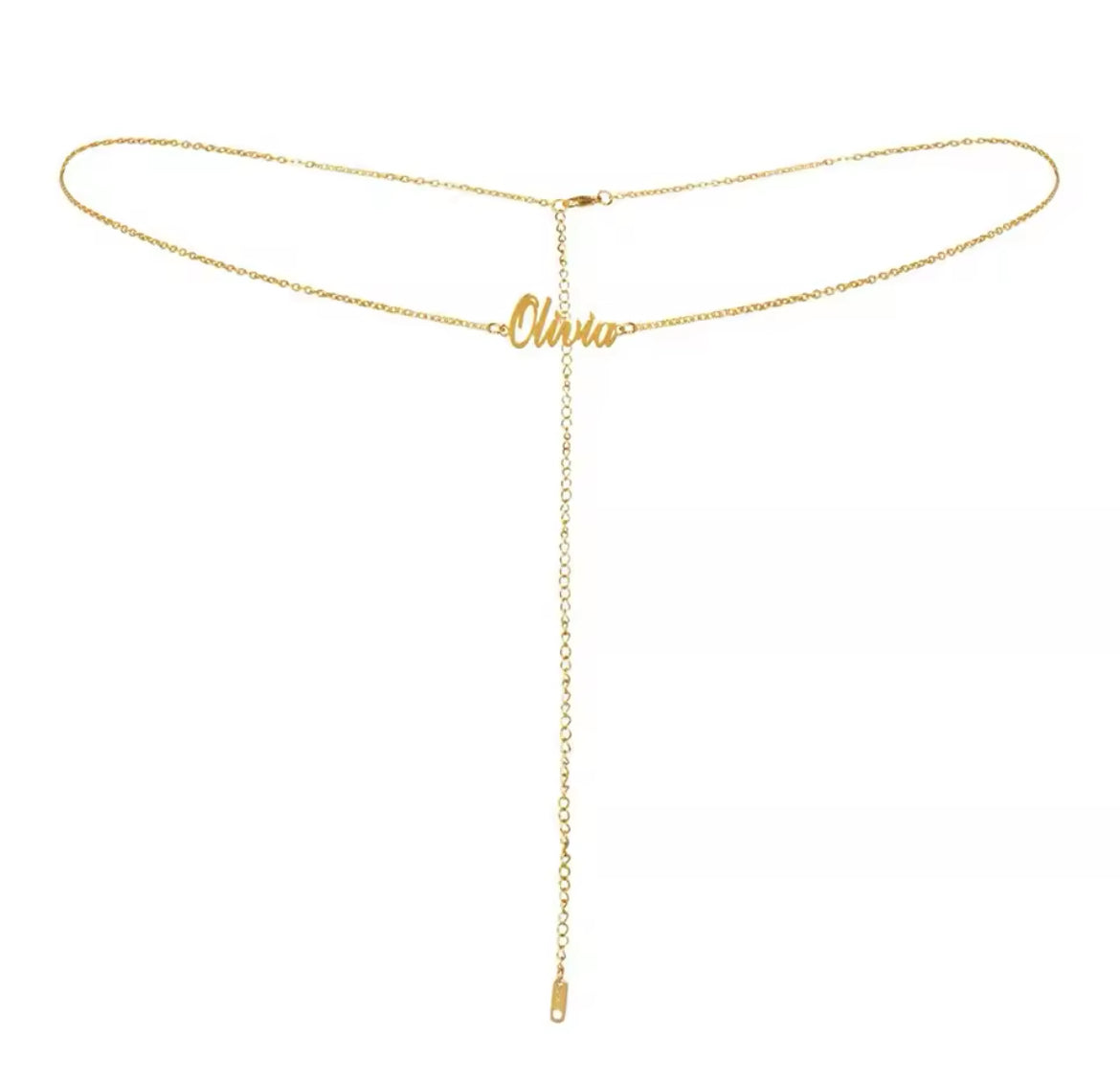 Custom Waist Name Chain