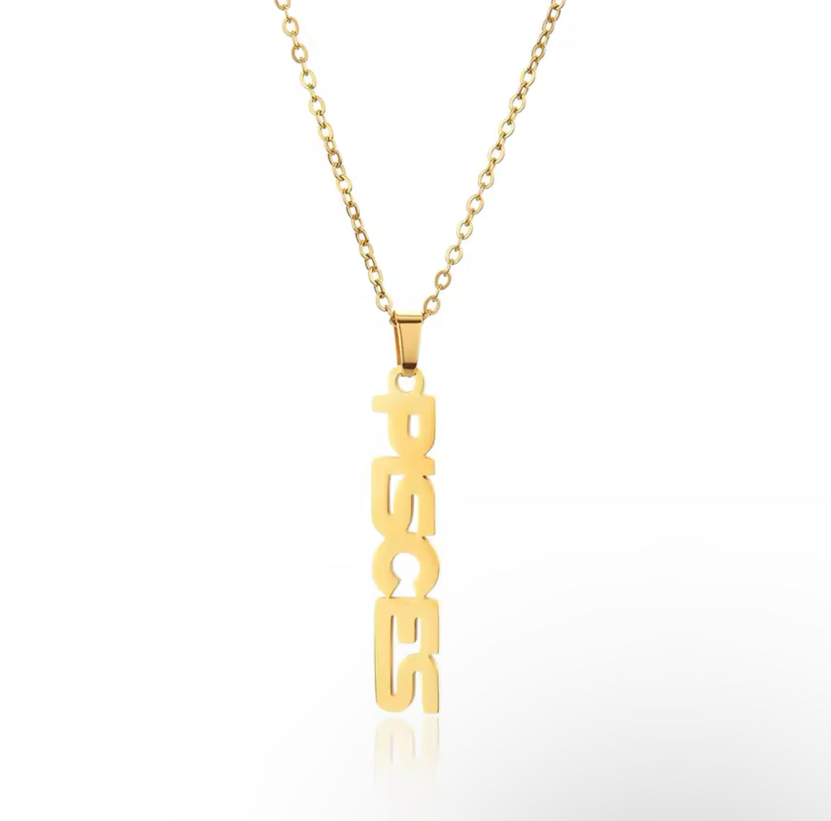 Vertical Zodiac Necklace