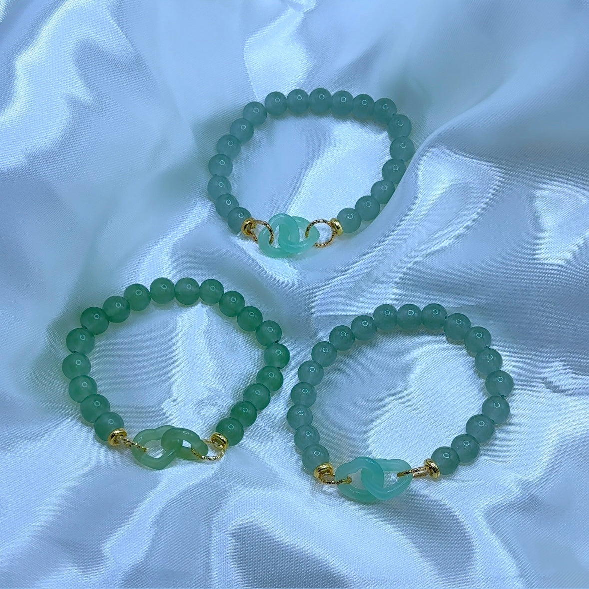 Beaded Jade Bracelet