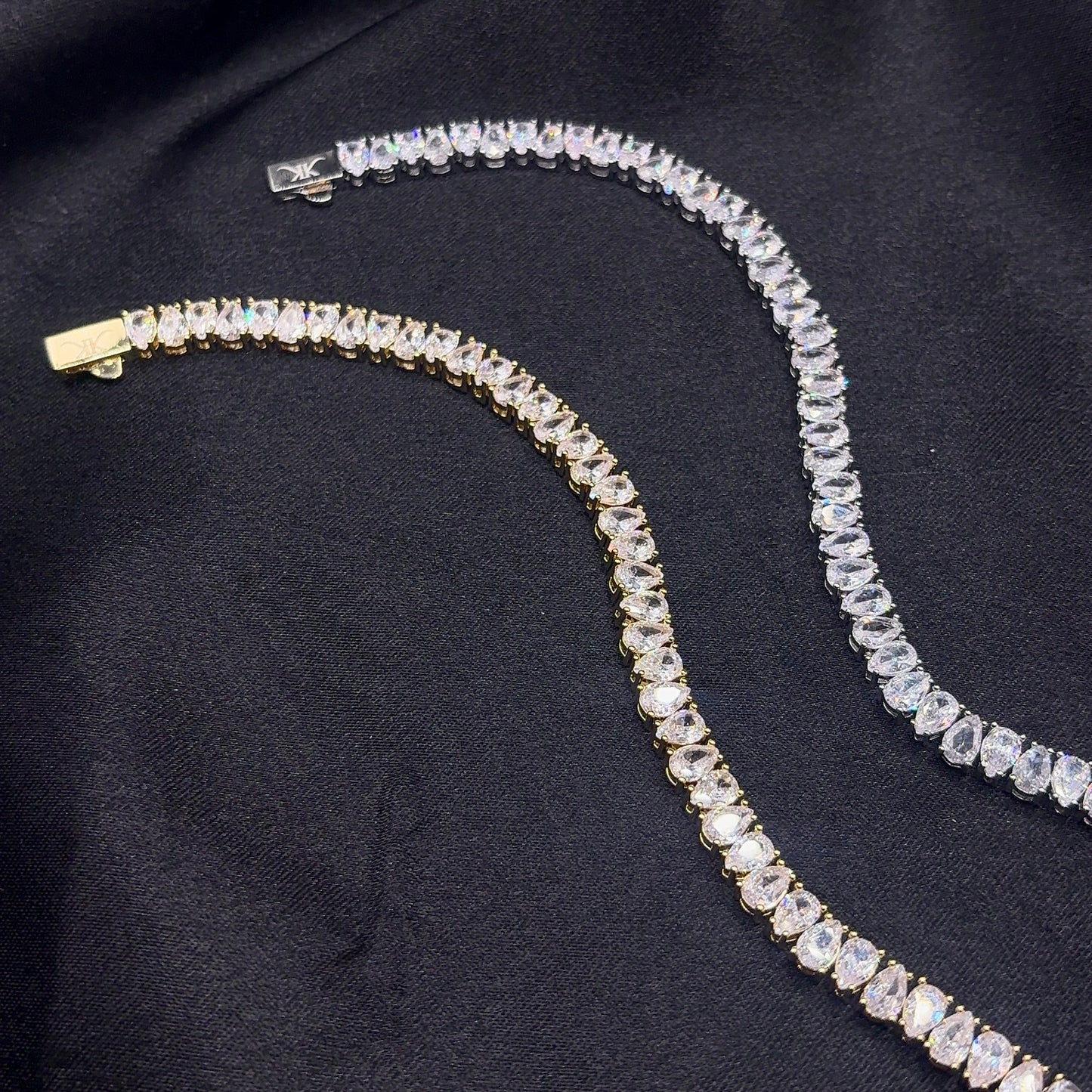 Pear Tennis Bracelet