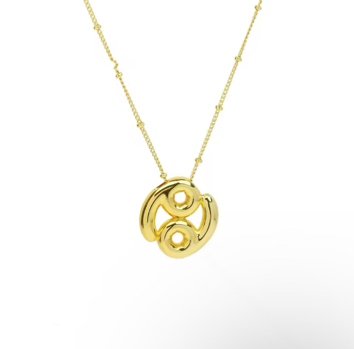 Bubble Zodiac Necklace