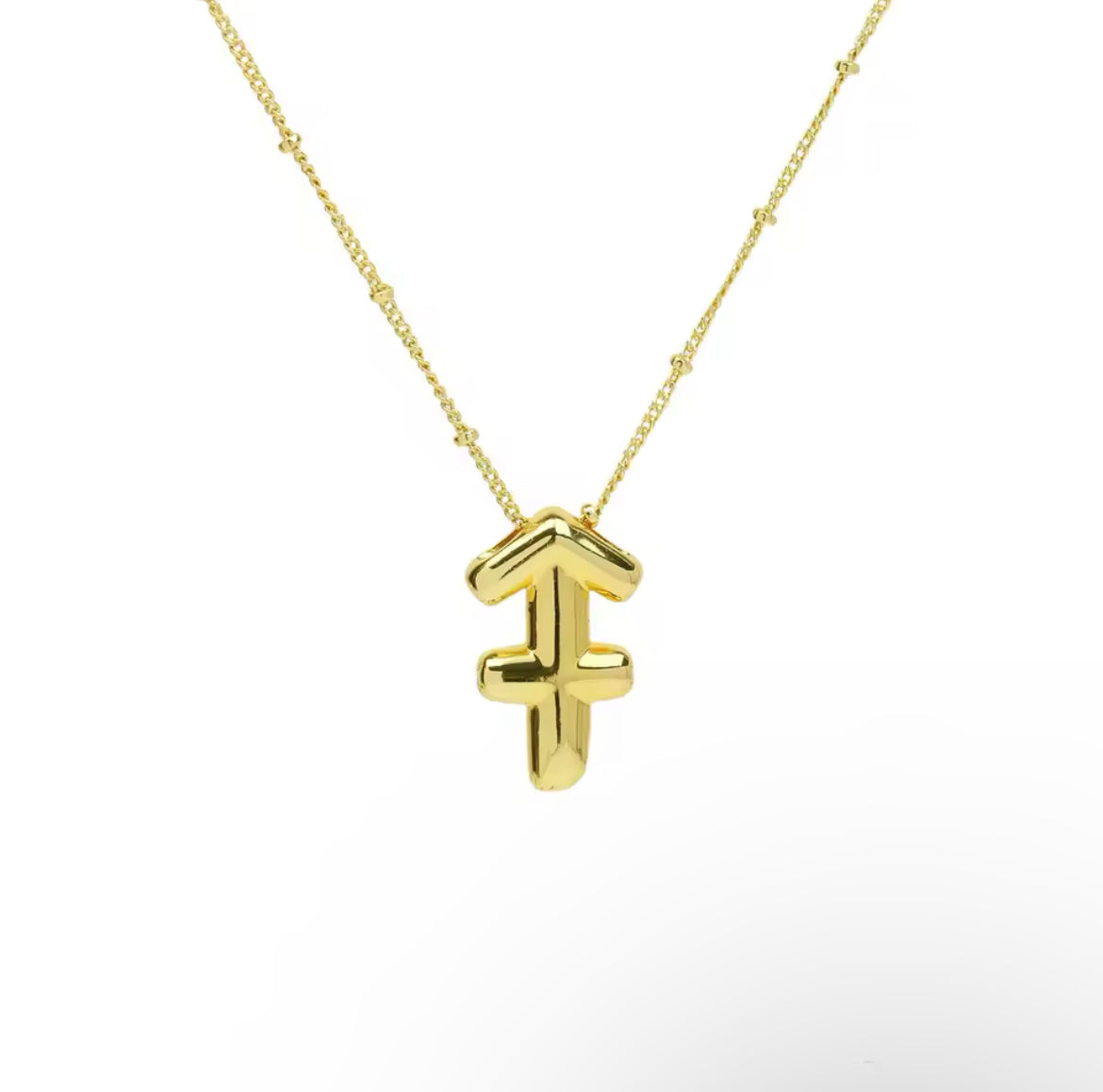 Bubble Zodiac Necklace