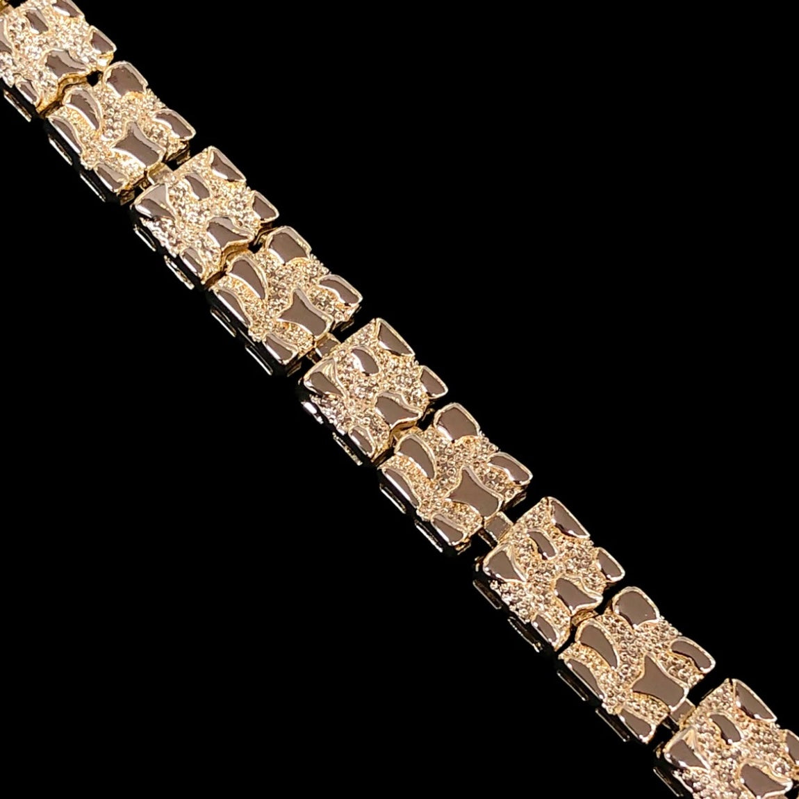 Gold Nugget Bracelet