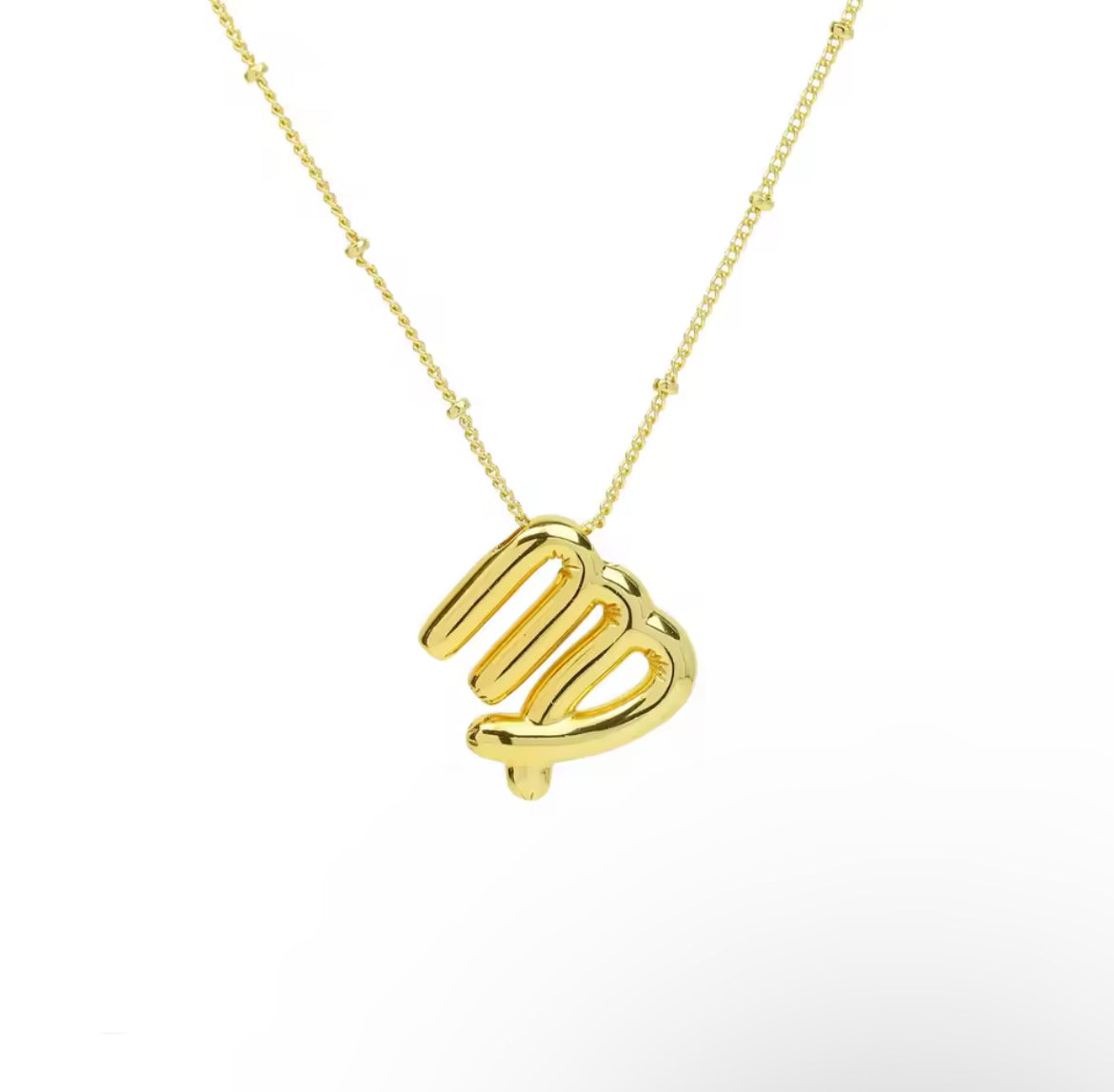 Bubble Zodiac Necklace