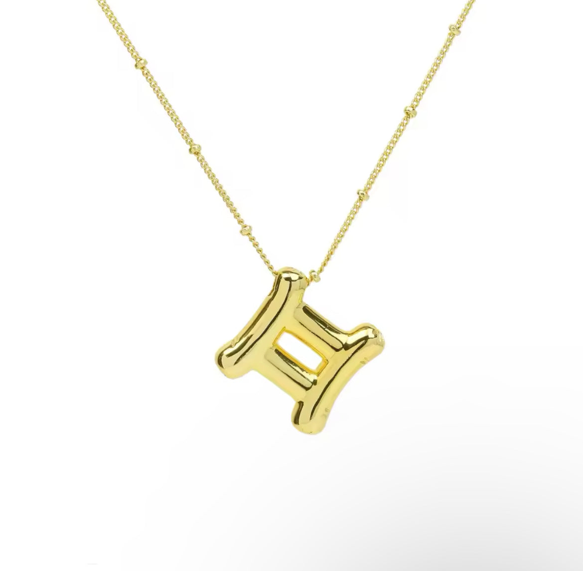 Bubble Zodiac Necklace