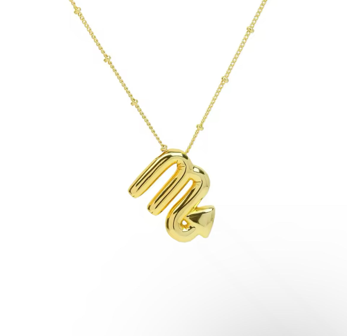 Bubble Zodiac Necklace