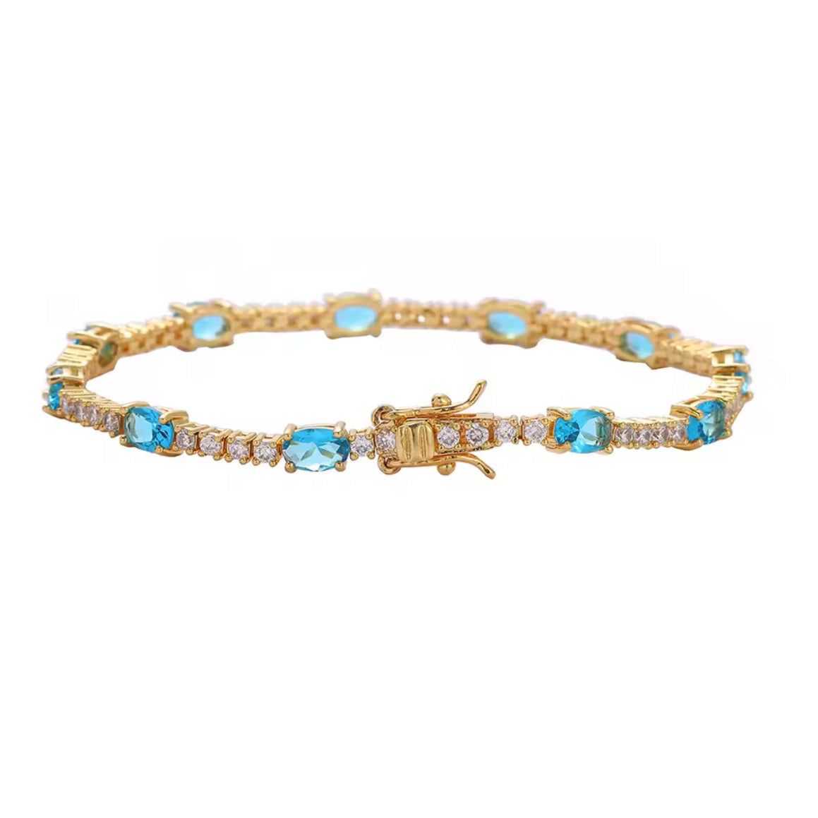 Gemstone Tennis Bracelet