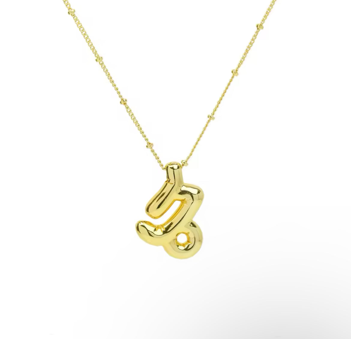Bubble Zodiac Necklace