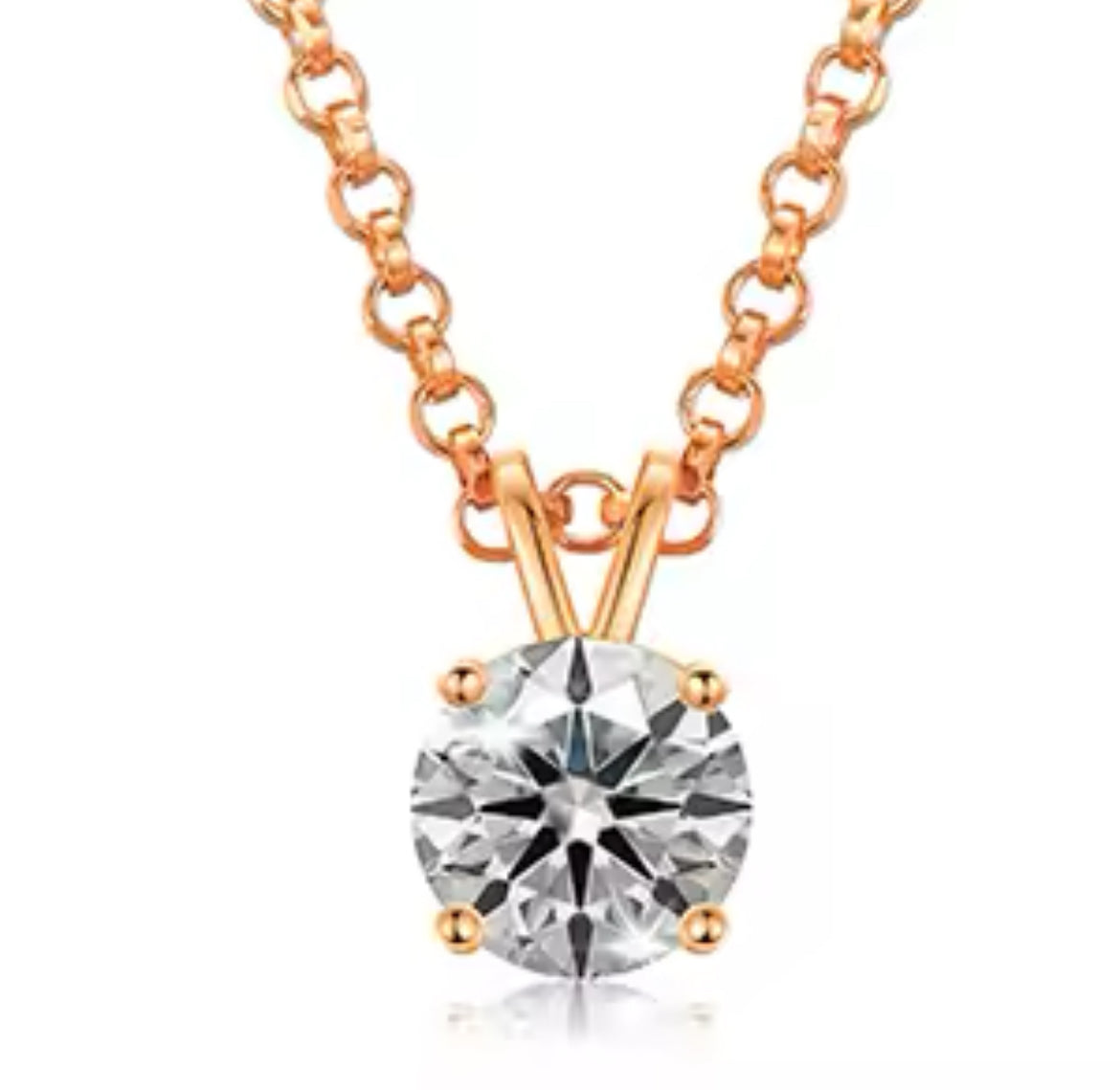 Dainty Moissanite Necklace