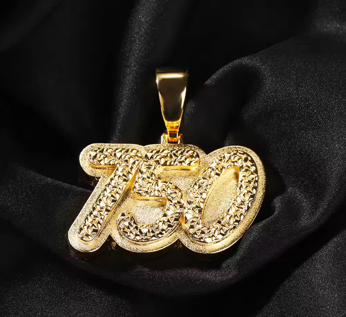 Nugget Name Necklace
