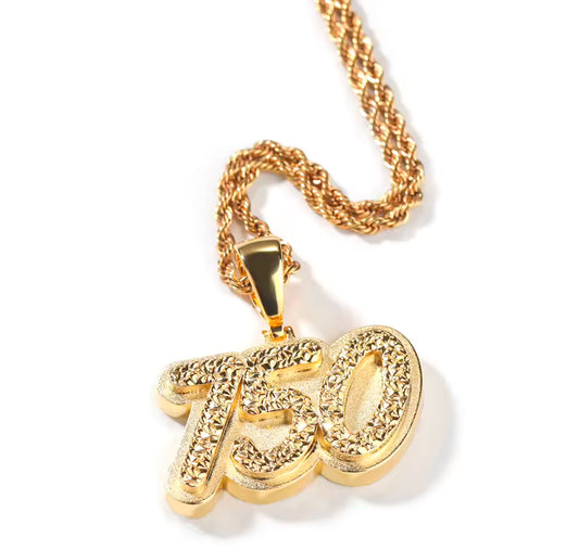 Nugget Name Necklace