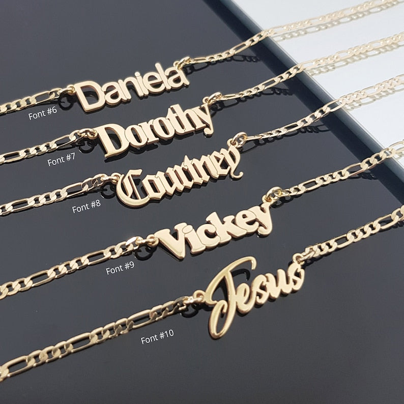 Figaro Name Necklace
