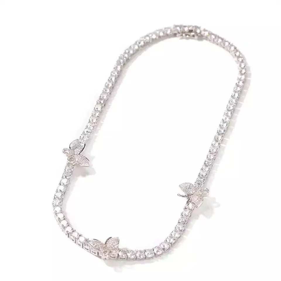 Butterfly Tennis Chain