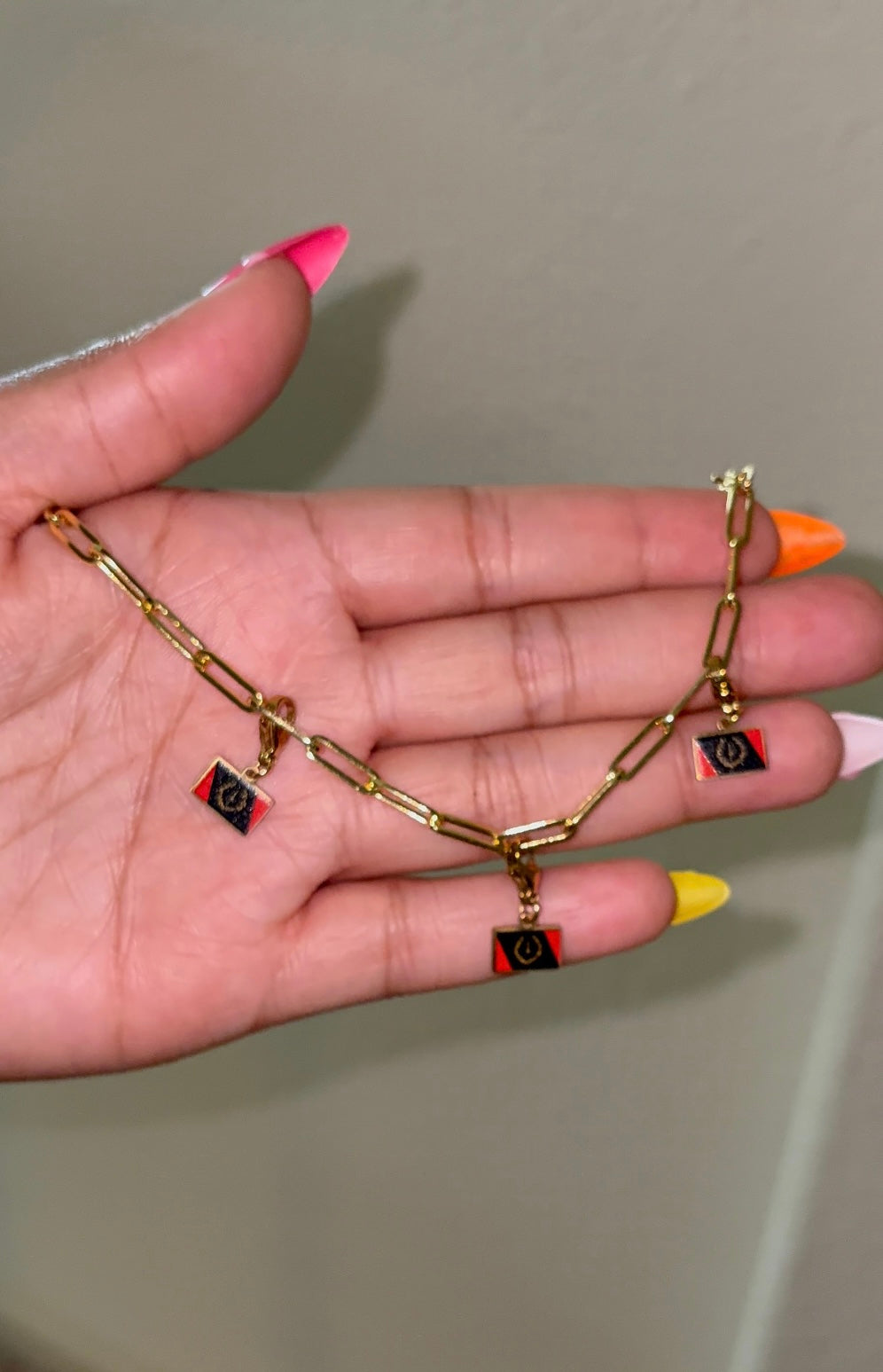 Black American Heritage Flag Bracelet