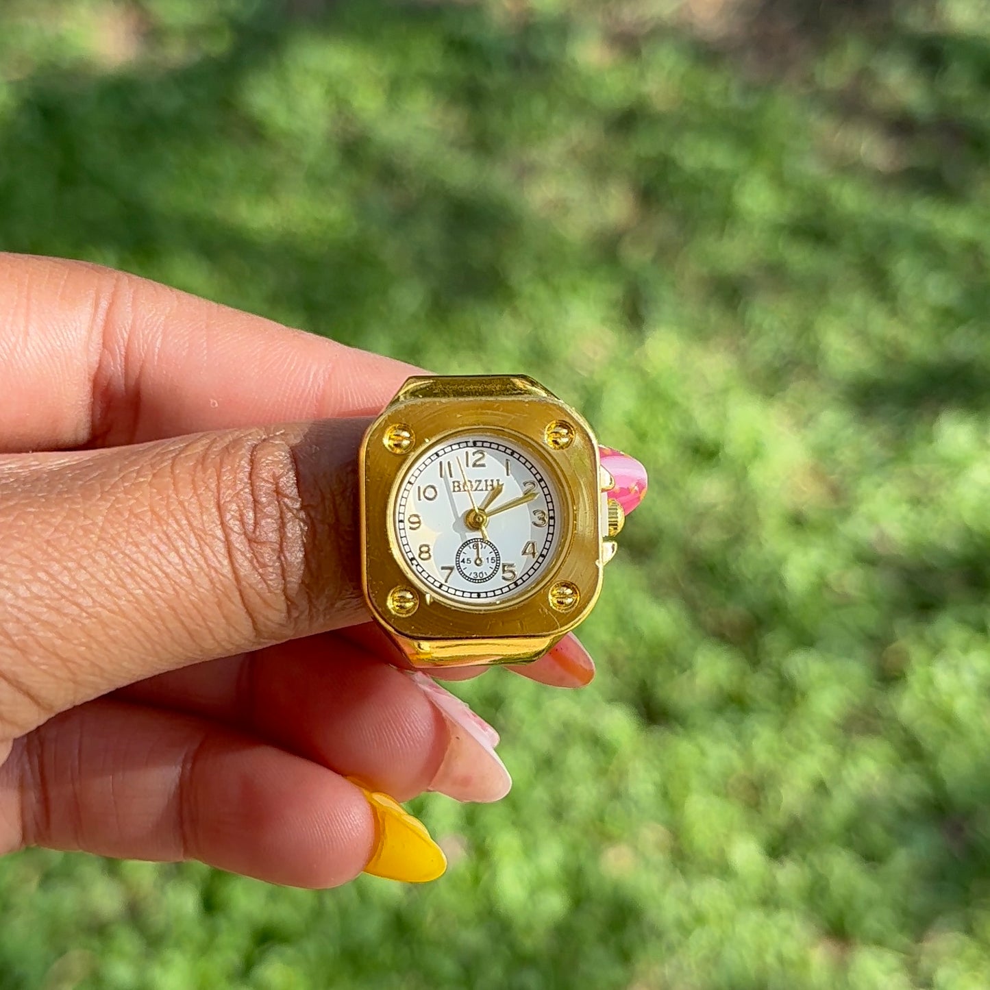Screw Watch Ring