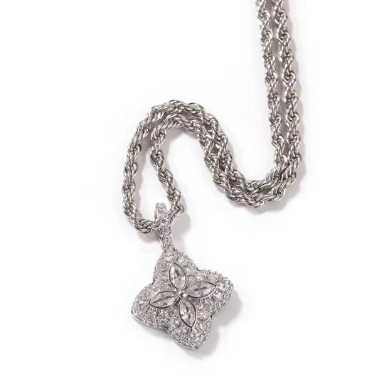 Marquise Clover Necklace