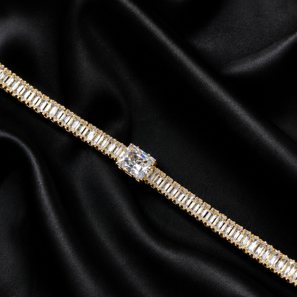 Baguette Tennis Bracelet