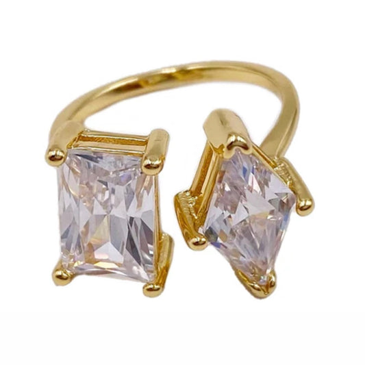 Double Diamond Ring