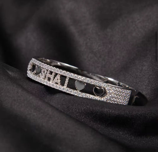 Charm Cuff Bracelet