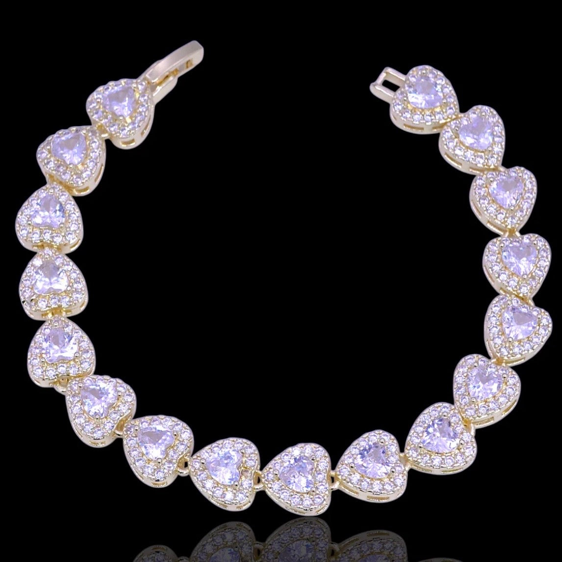 Hearts On Ice Bracelet