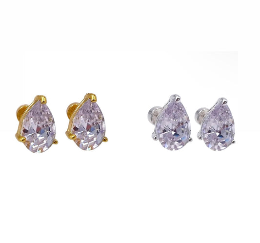 Pear Stud Earrings