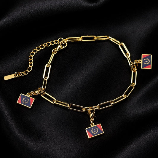 Black American Heritage Flag Bracelet