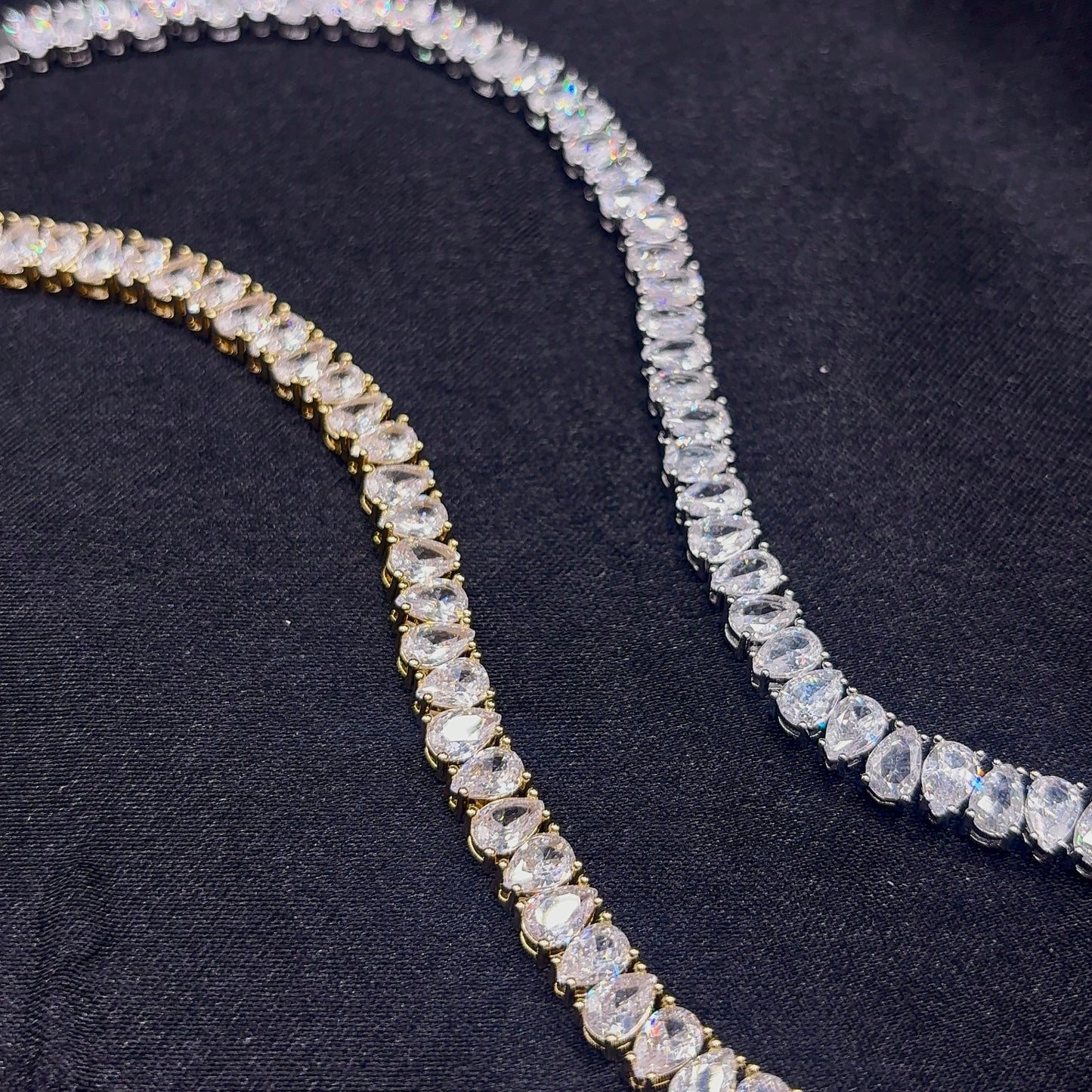 Pear Tennis Bracelet
