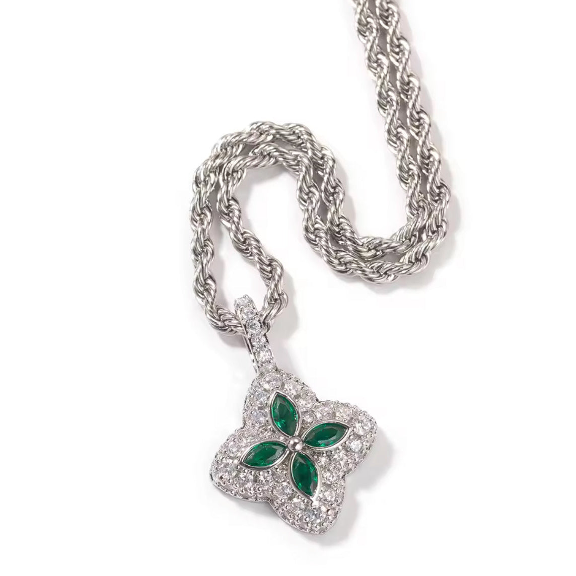Marquise Clover Necklace
