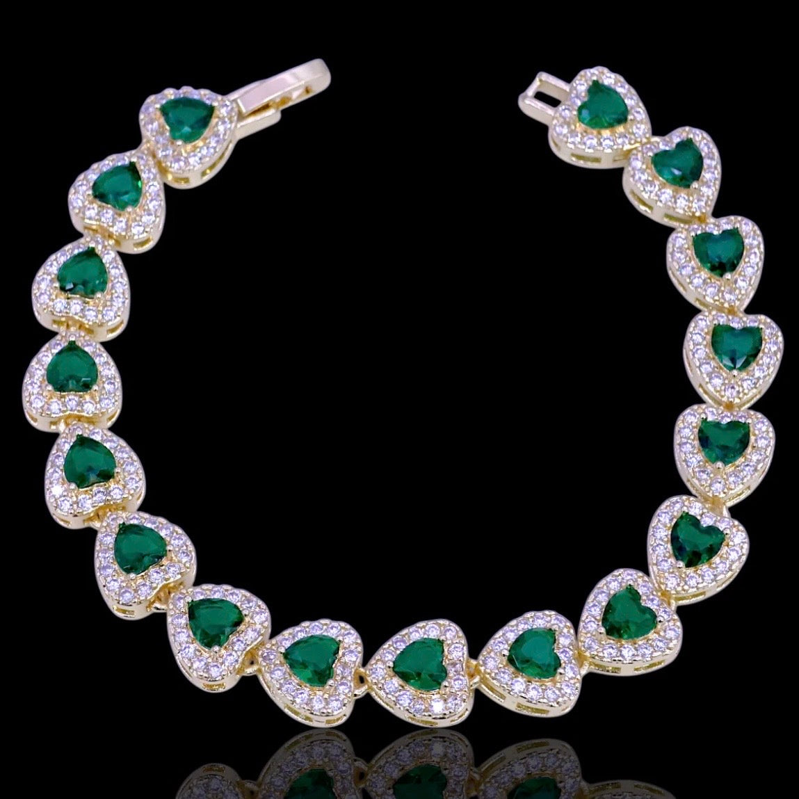 Hearts On Ice Bracelet