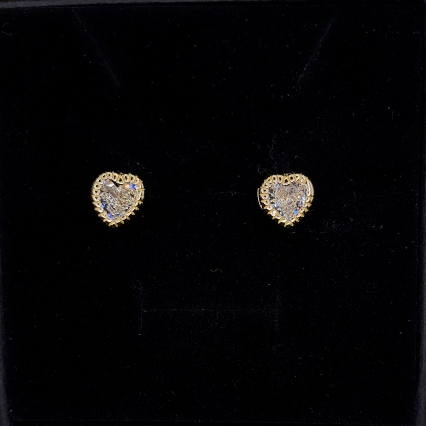 Dainty Heart Stud Earrings