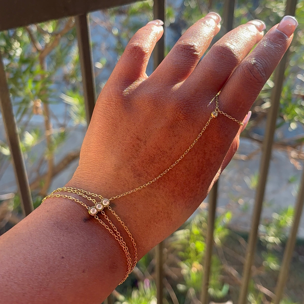 Dainty Hand Chain