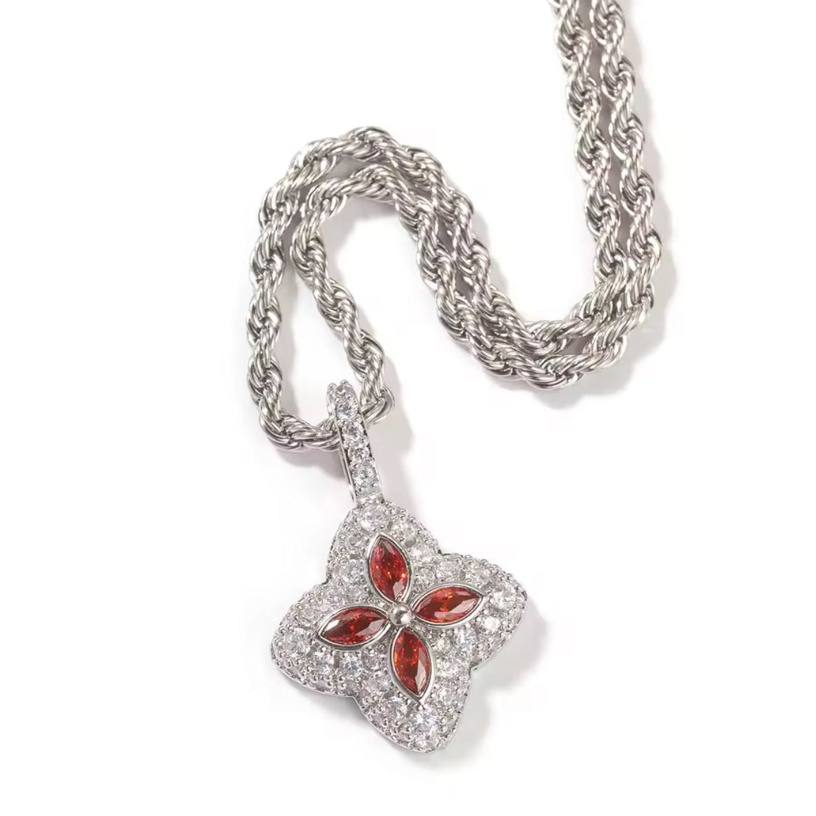 Marquise Clover Necklace