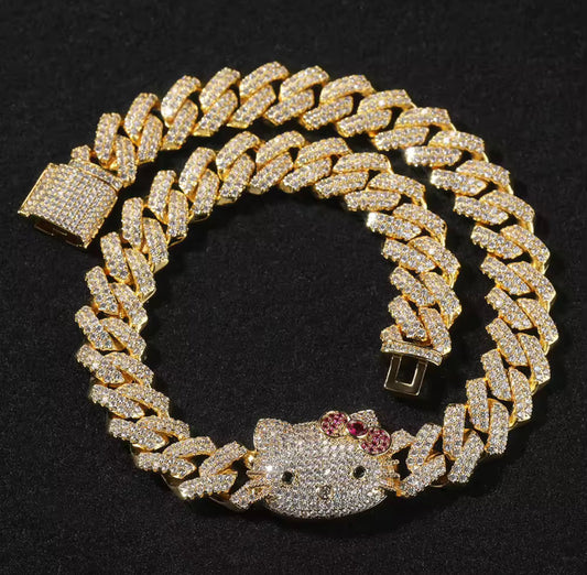 Kitty Cuban Chain