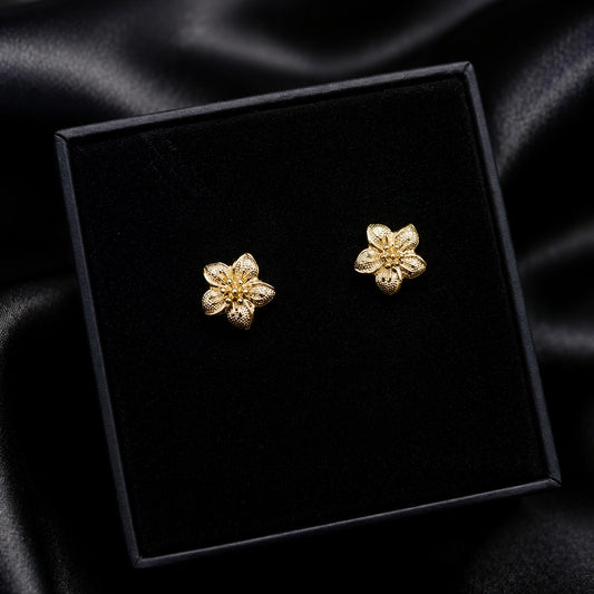 Hibiscus Stud Earrings