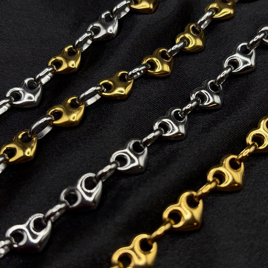 Puff Heart Bracelet