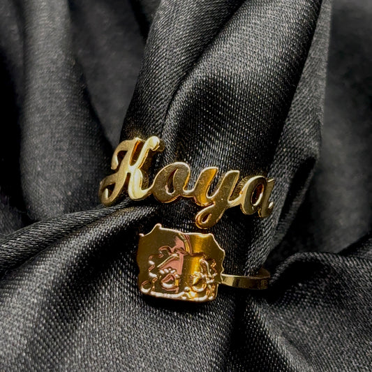 Betty Boop Name Ring