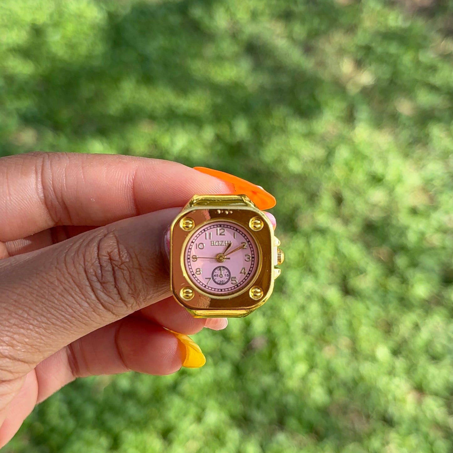 Screw Watch Ring