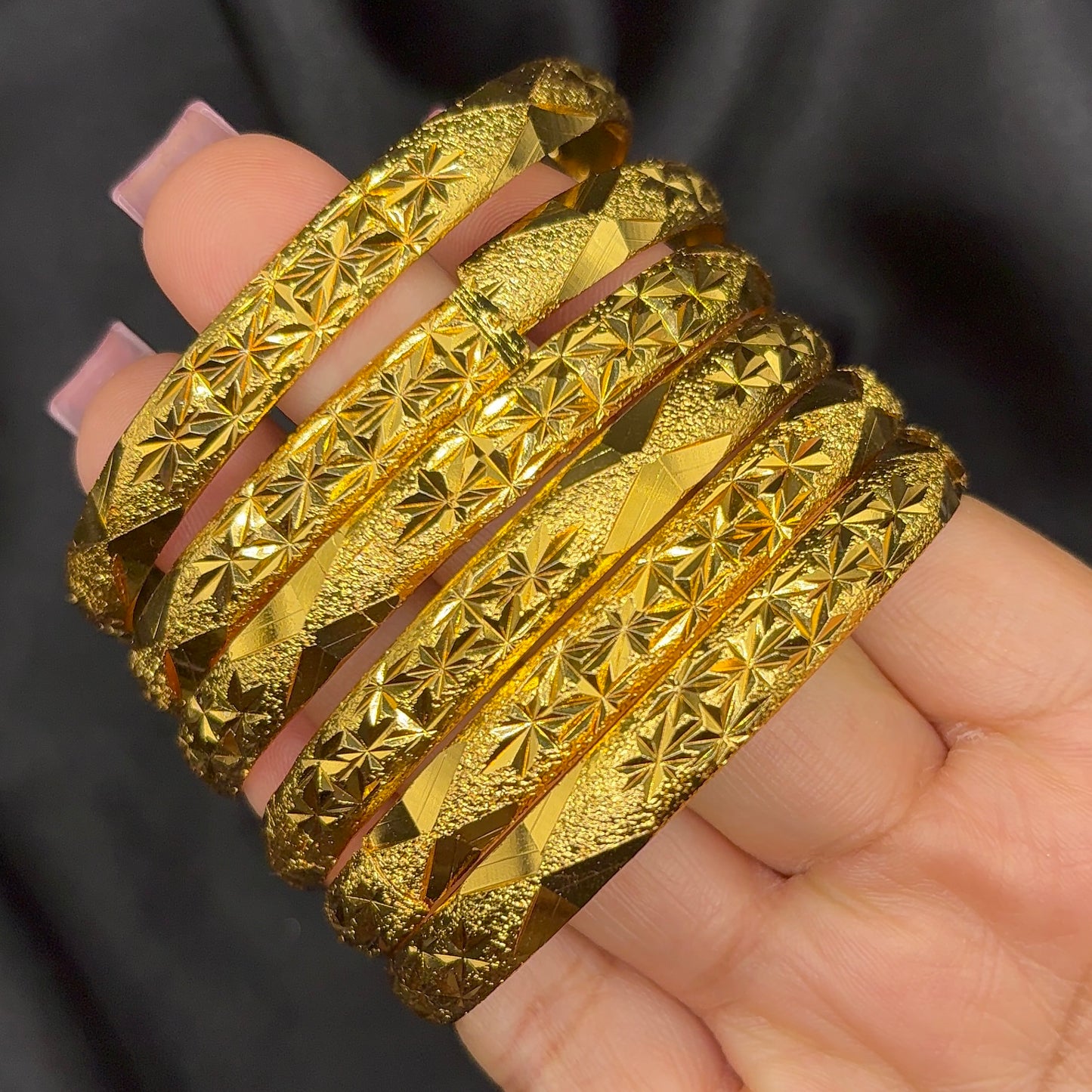 24k Gold Bangles