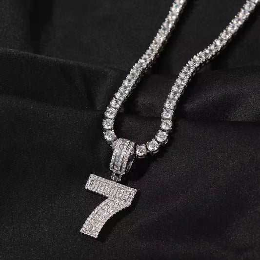 Custom Number Necklace