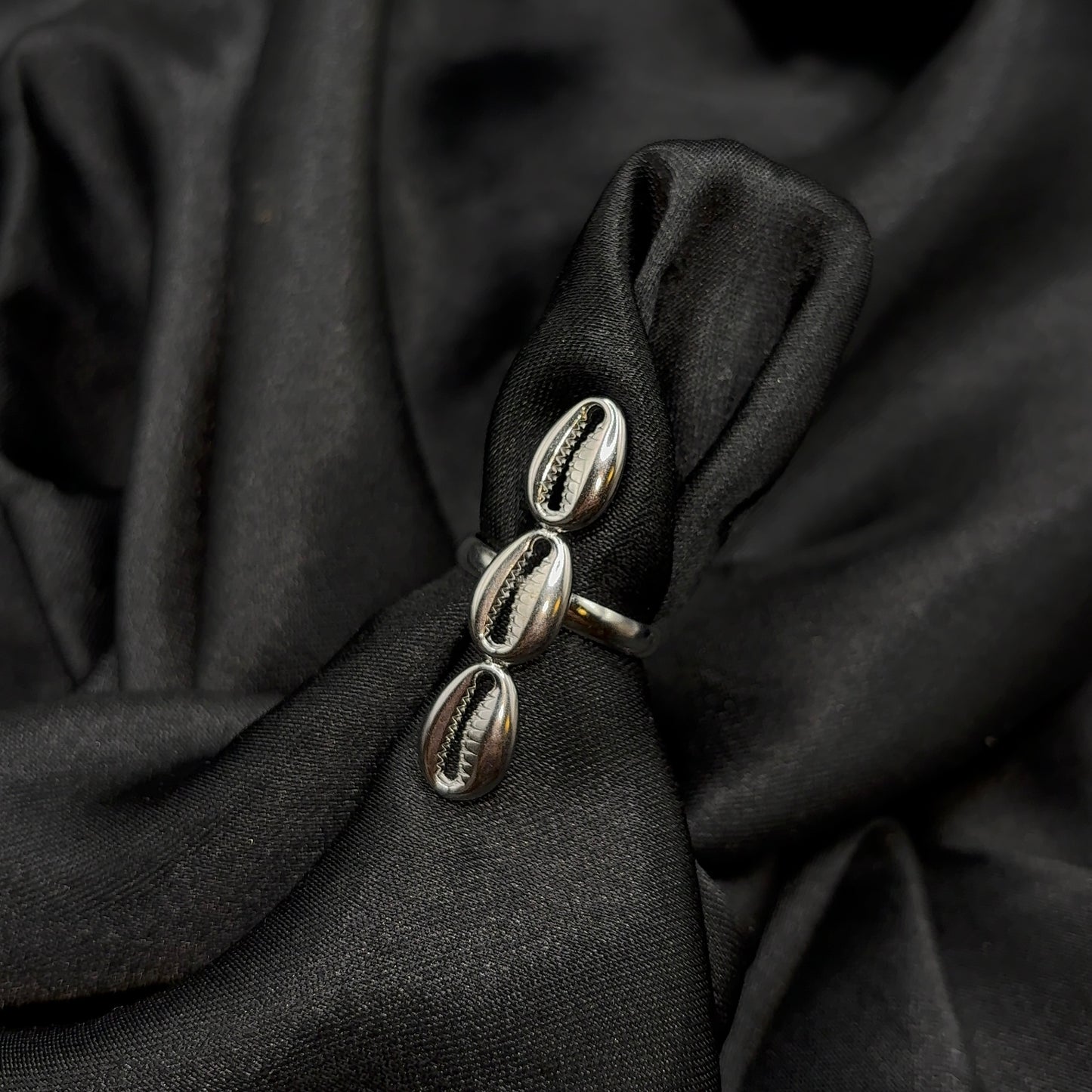 Cowrie Shell Ring