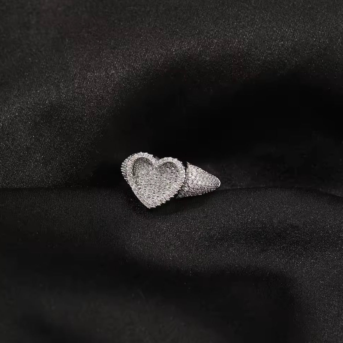 Inverted Heart Ring