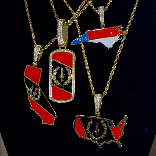 Custom Flag Pendant