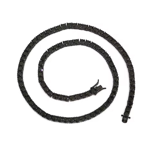 Black Tennis Chain
