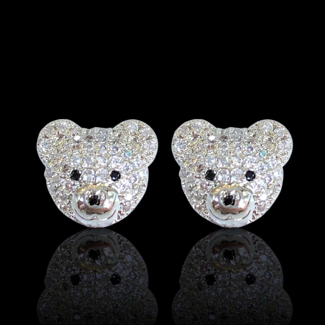 Teddy Stud Earrings