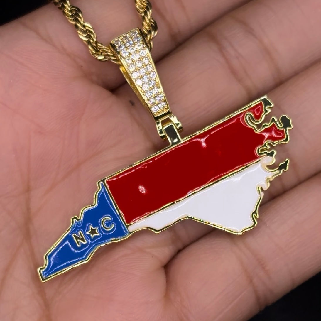 Custom Flag Pendant