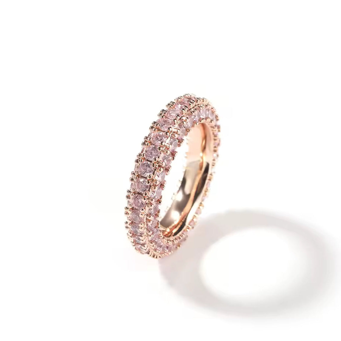 Iced Eternity Ring