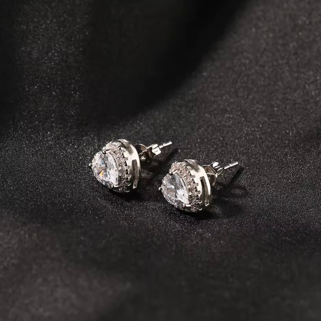 Pure Ice Stud Earrings